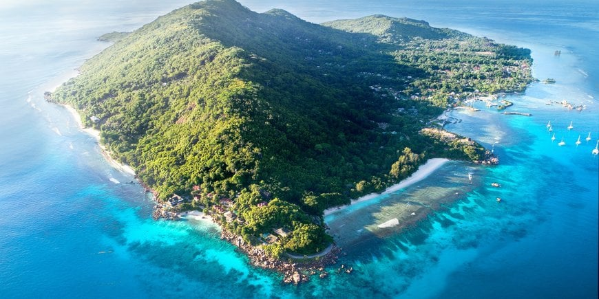 Minne Seychellien panoraama