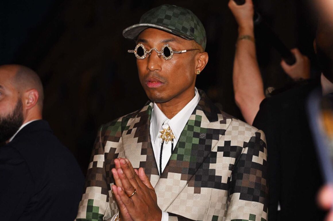 Pharell Williamsin debyytti Louis Vuitton -brändin riveissä