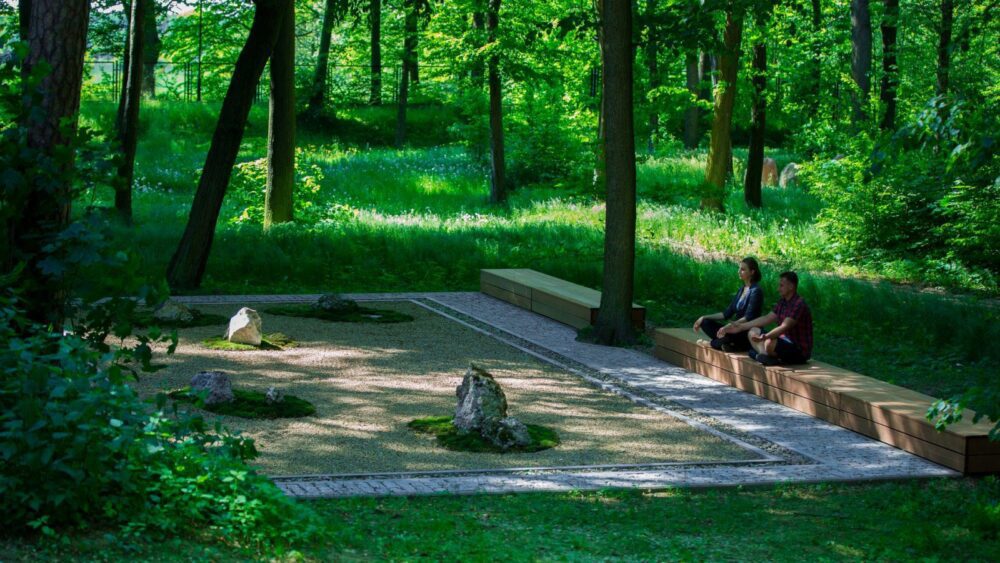 Hotel Manor House Zen-puutarha