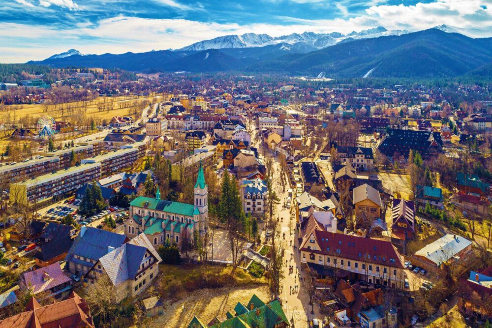 Hotelli Puolan vuorilla