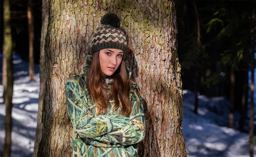 Tyylikkäät naisten talvihatut