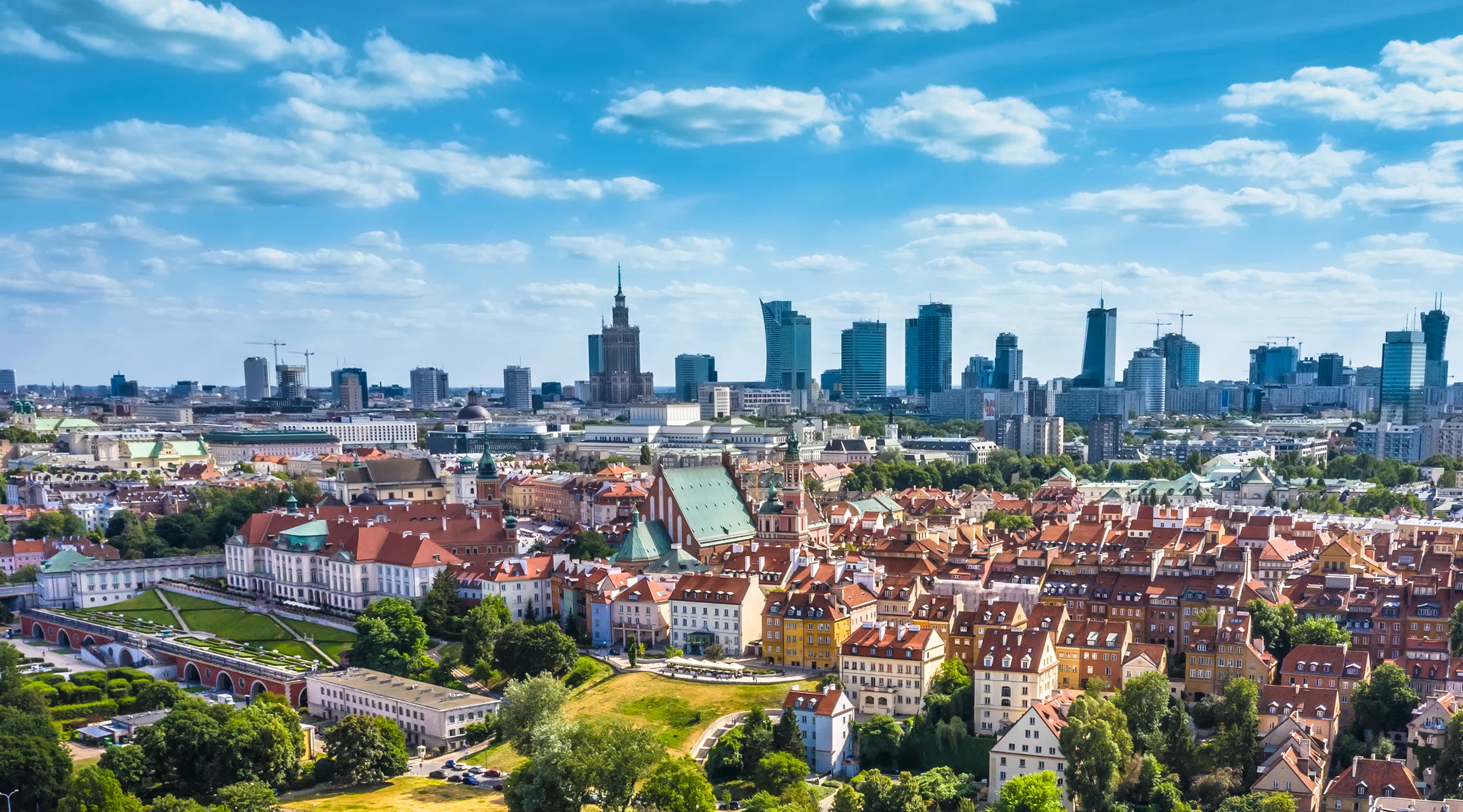 Varsovan parhaat kaupunginosat