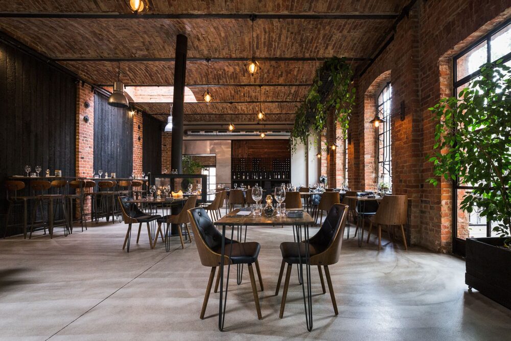 Ylelliset ravintolat Wrocławissa Nafta Neo Bistro