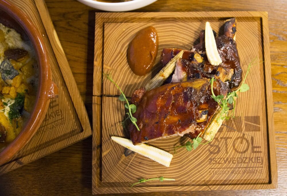 Ylelliset ravintolat Wrocławissa Pöytä Ruotsalaisella