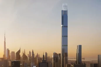 Burj Azizi 725 Metrin Kunnianhimoa Sheikh Zayed Roadilla Sca