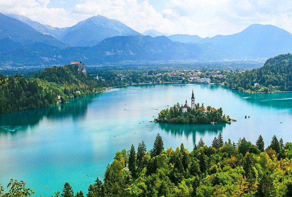 Bled-järvi Slovenia