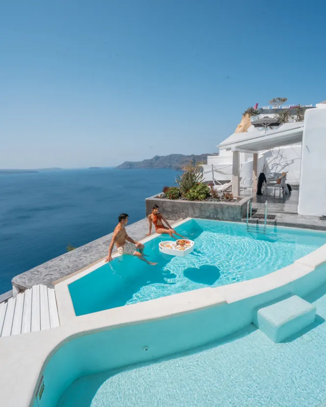 Hotellit Santorinilla Blogi
