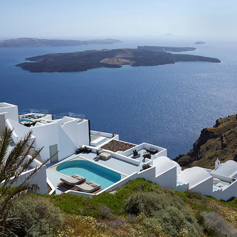 Parhaat hotellit Santorinilla